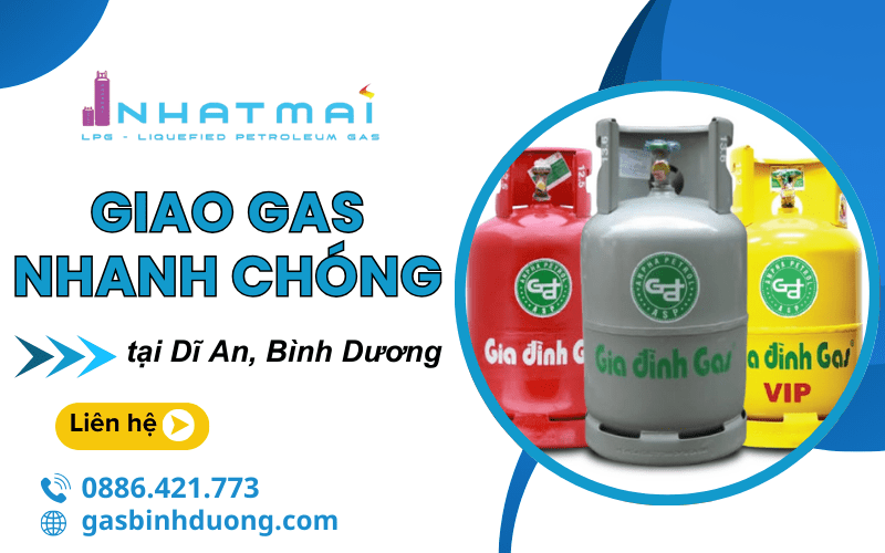 giao gas Bình Dương