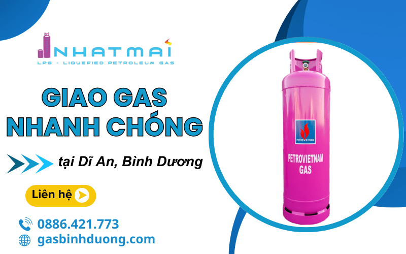 giao gas Bình Dương