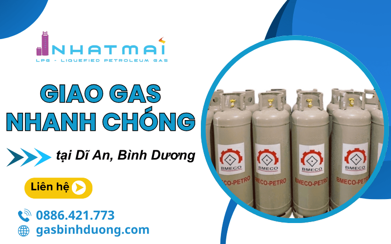 giao gas Bình Dương