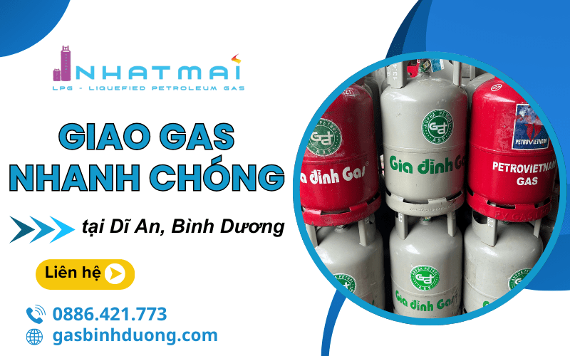 giao gas Bình Dương