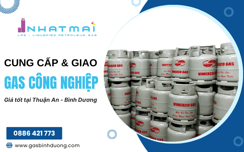 giao gas công nghiệp Thuận An