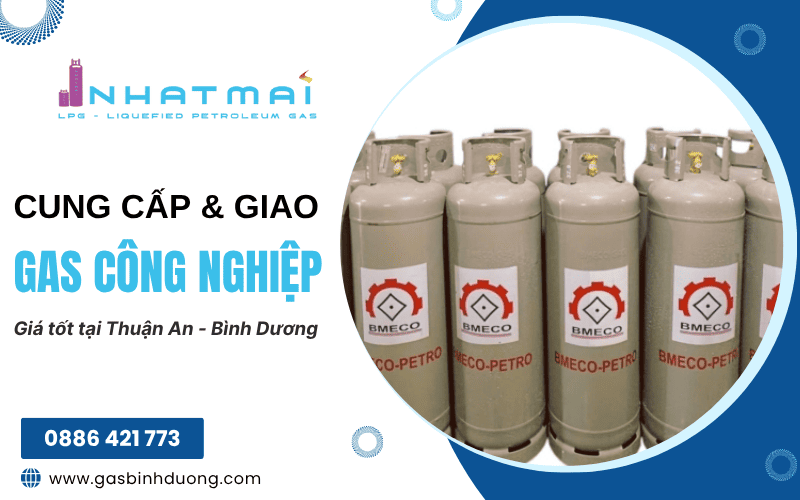 giao gas công nghiệp Thuận An